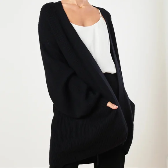 Quince 100% Organic Cotton Oversized Cardigan M - Picture 3 of 8